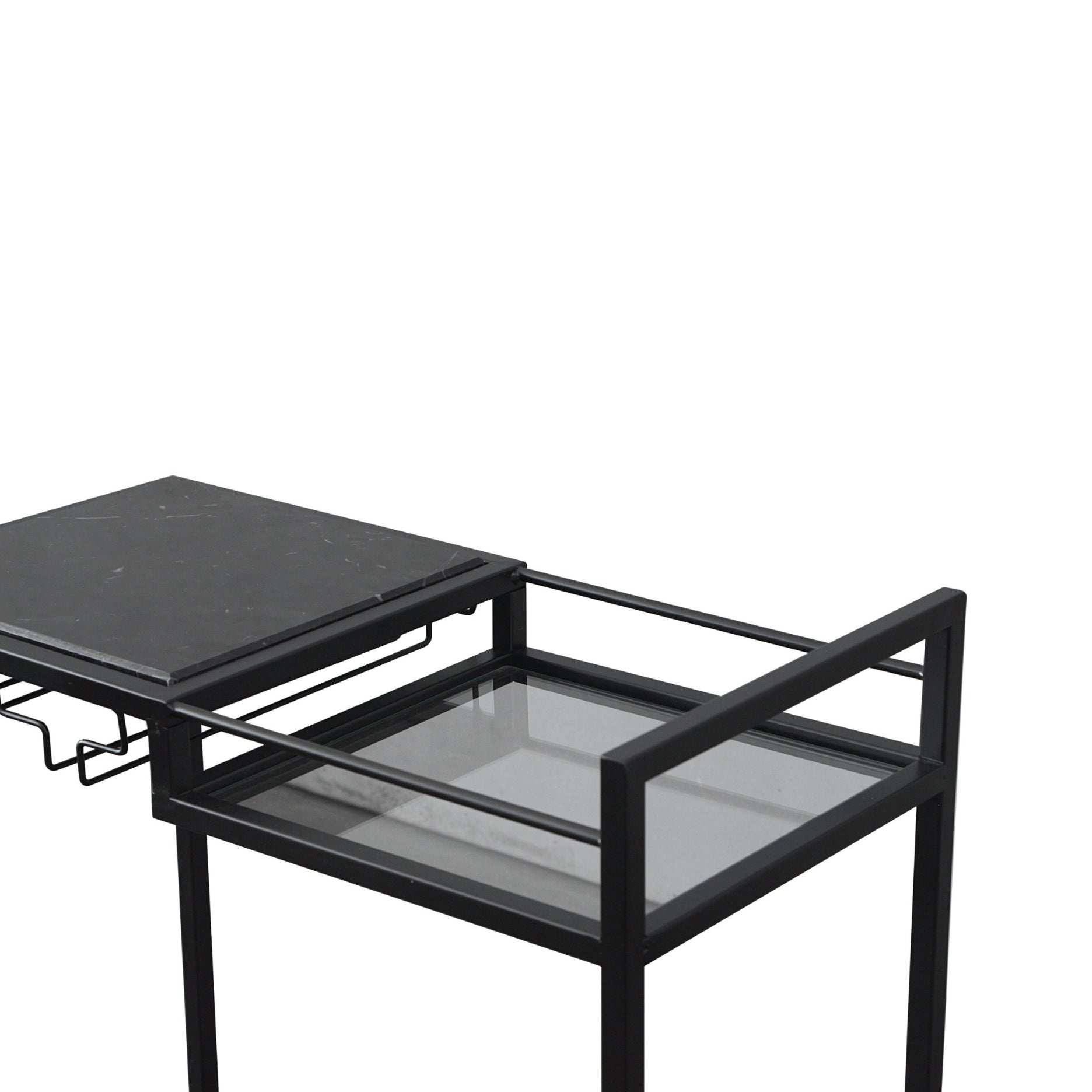 Mason II Servierwagen MINI – schwarz